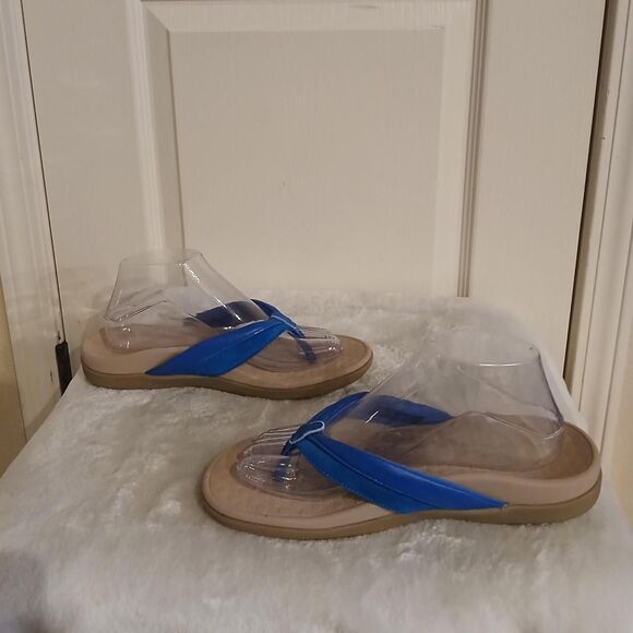 Vionic Shore Teal Blue Flip Flop Thong Sandals 9 Orthopedic Comfort Classic - Picture 5 of 8